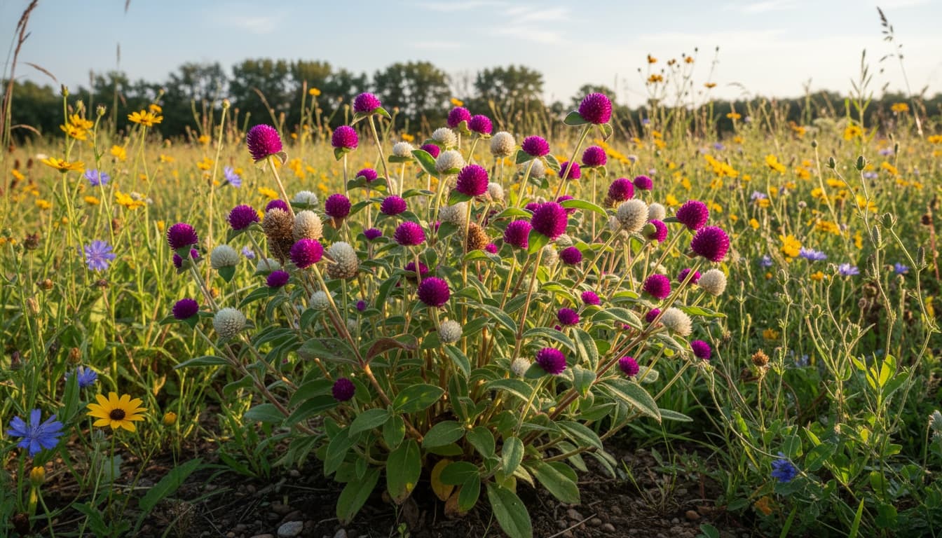 Globe Amaranth (Gomphrena Globosa) - Perennials