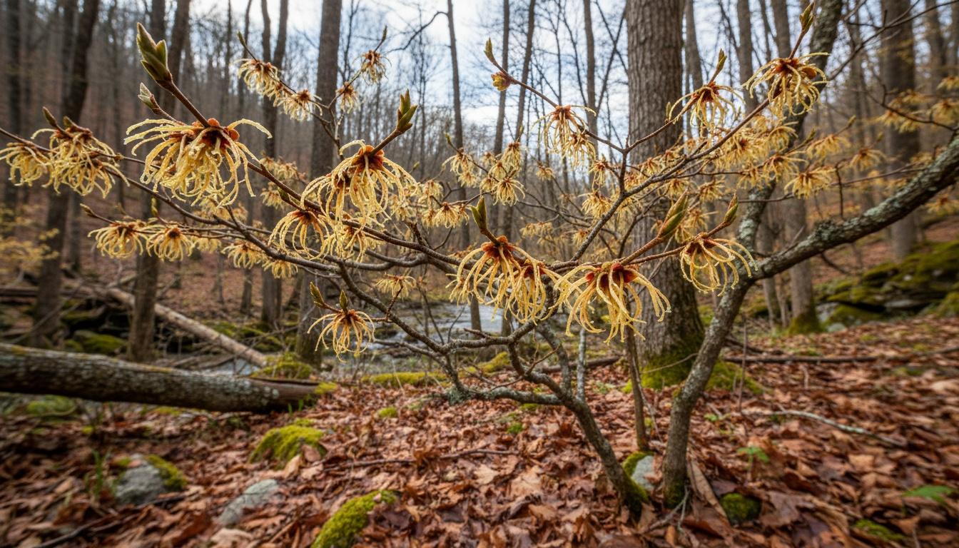 Ozark Witch Hazel (Hamamelis Vernalis) - Flowering Trees