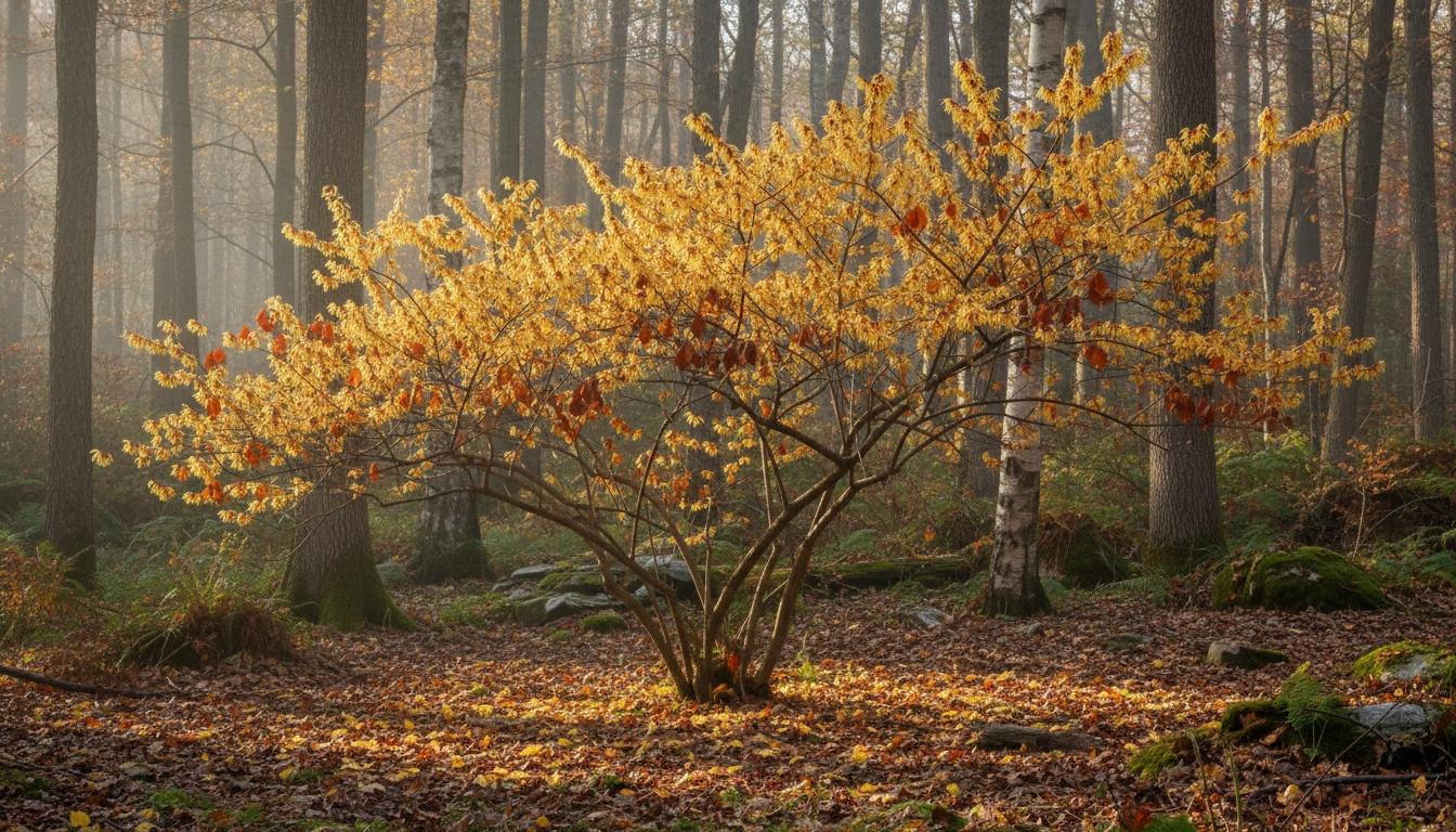 American Witchhazel (Hamamelis Virginiana) - Flowering Trees
