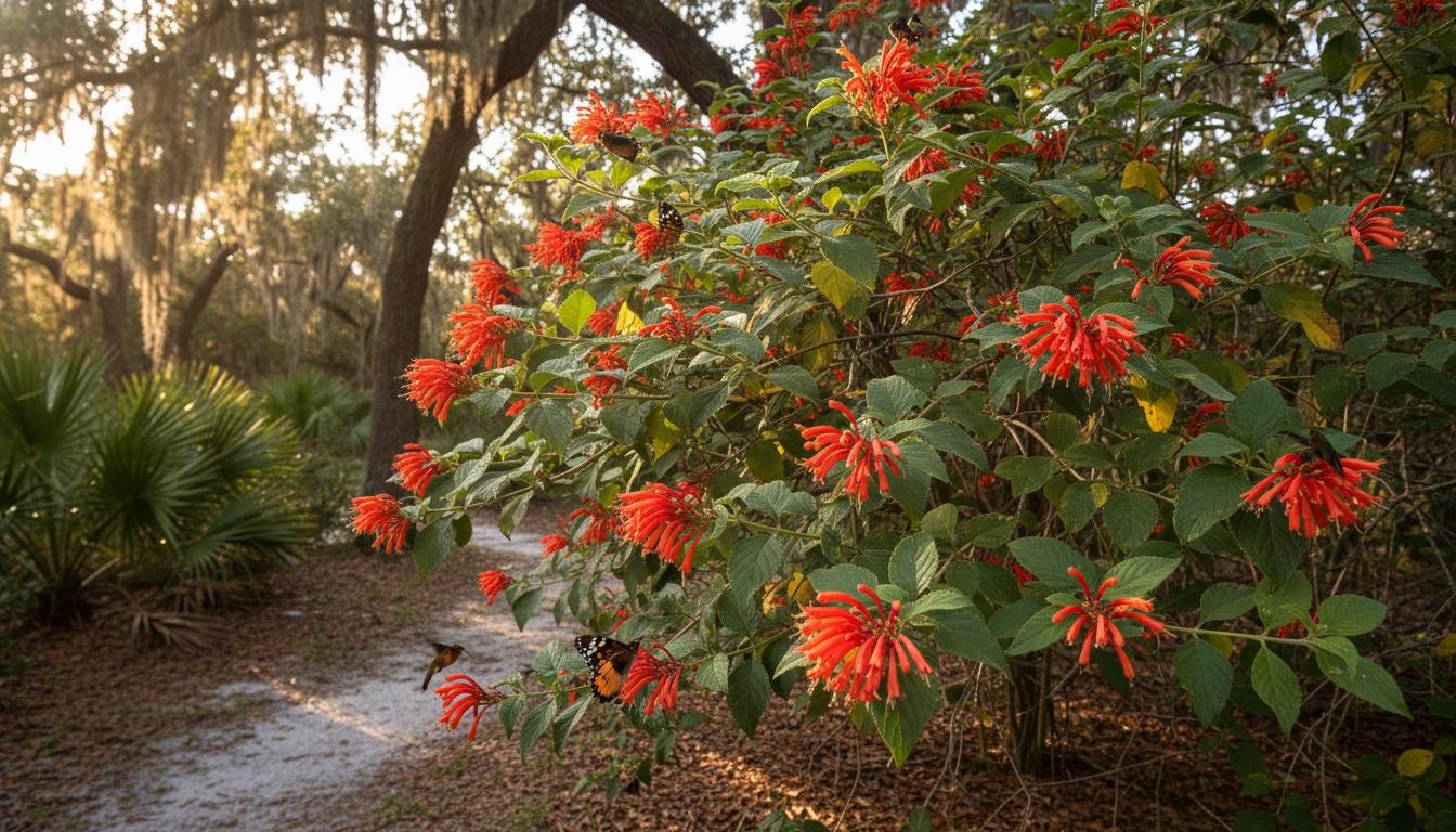 Firebush (Hamelia Patens) - Ground Layers