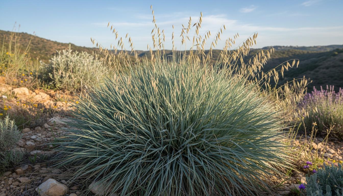 Blue Oat Avena Grass 'Sapphire' (Helictotrichon Sempervirens 'Sapphire') - Grasses