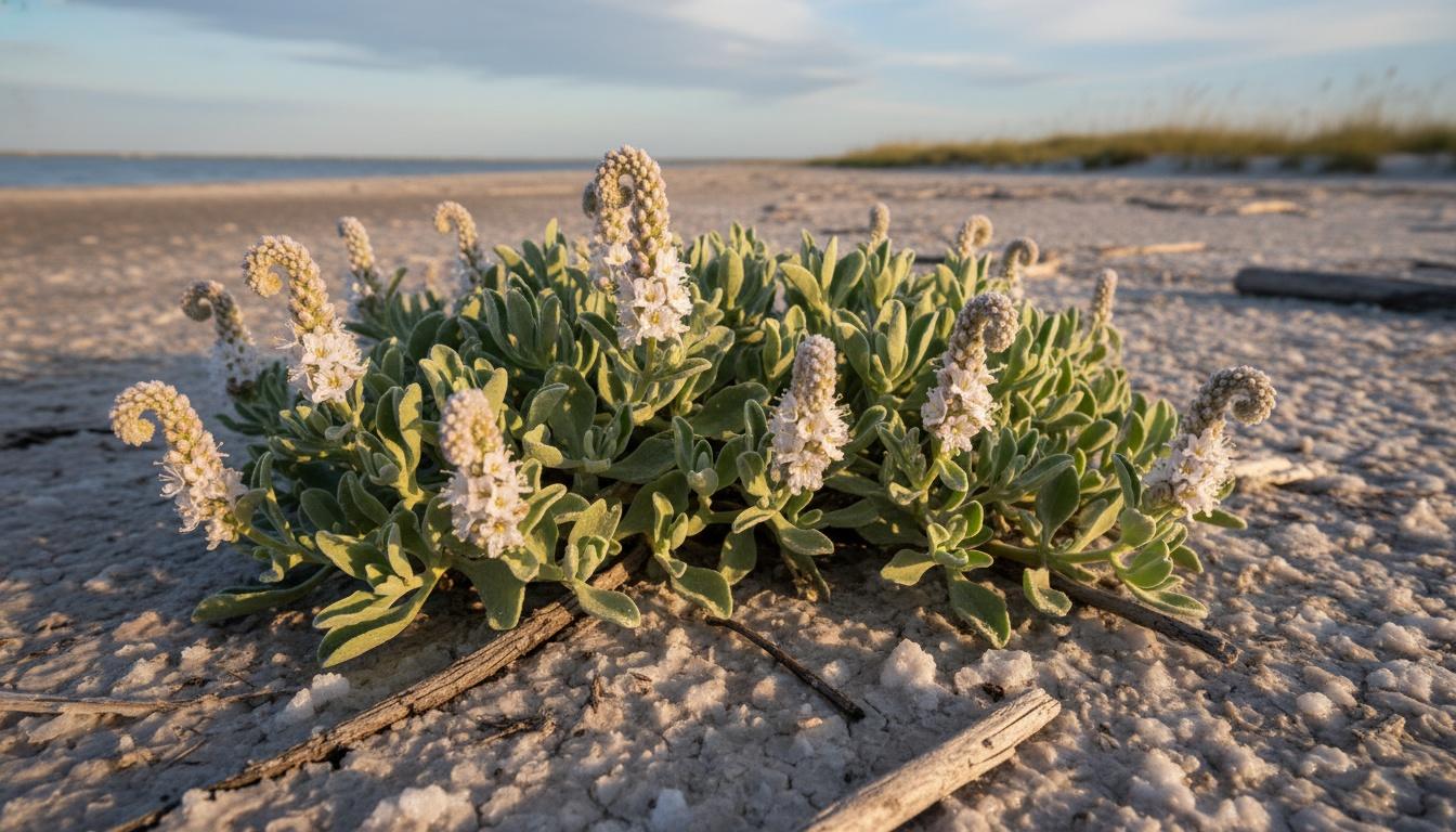 Salt Heliotrope (Heliotropium Curassavicum) - Ground Layers
