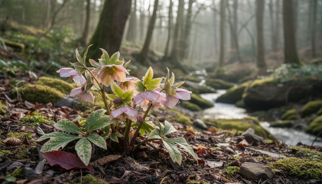 Frostkiss Penny'S Pink Hellebore ® ® (Helleborus X Hybridus S Pink' 'Frostkiss Penny') - Perennials