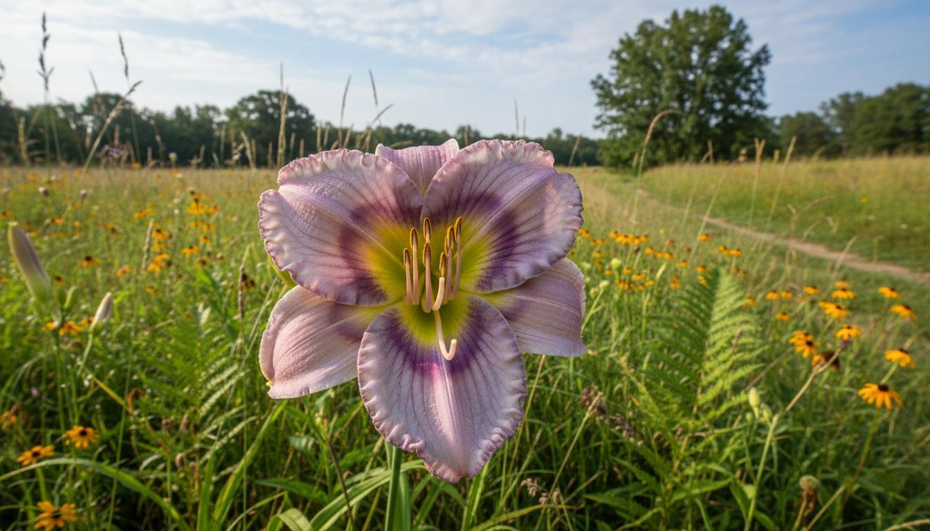 Daylily 'Prairie Blue Eyes' (Hemerocallis 'Prairie Blue Eyes') - Perennials