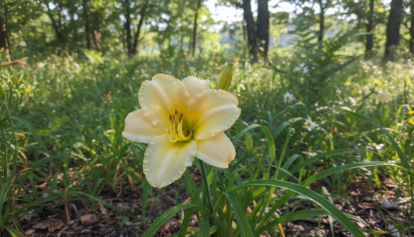 Daylily 'Serene Madonna' (Hemerocallis 'Serene Madonna') - Perennials