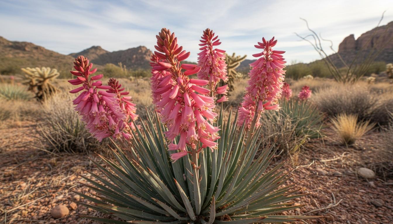 Red Yucca 'Perfu' Pp21728 Pink Parade® Pp21728 Pink Parade® (Hesperaloe Parviflora 'Perfu') - Succulents