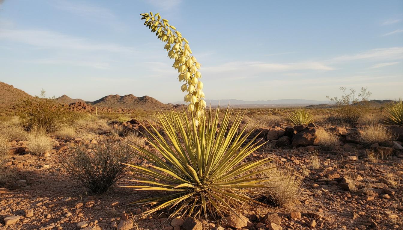 Yellow Yucca 'Yellow' (Hesperaloe Parviflora 'Yellow') - Succulents