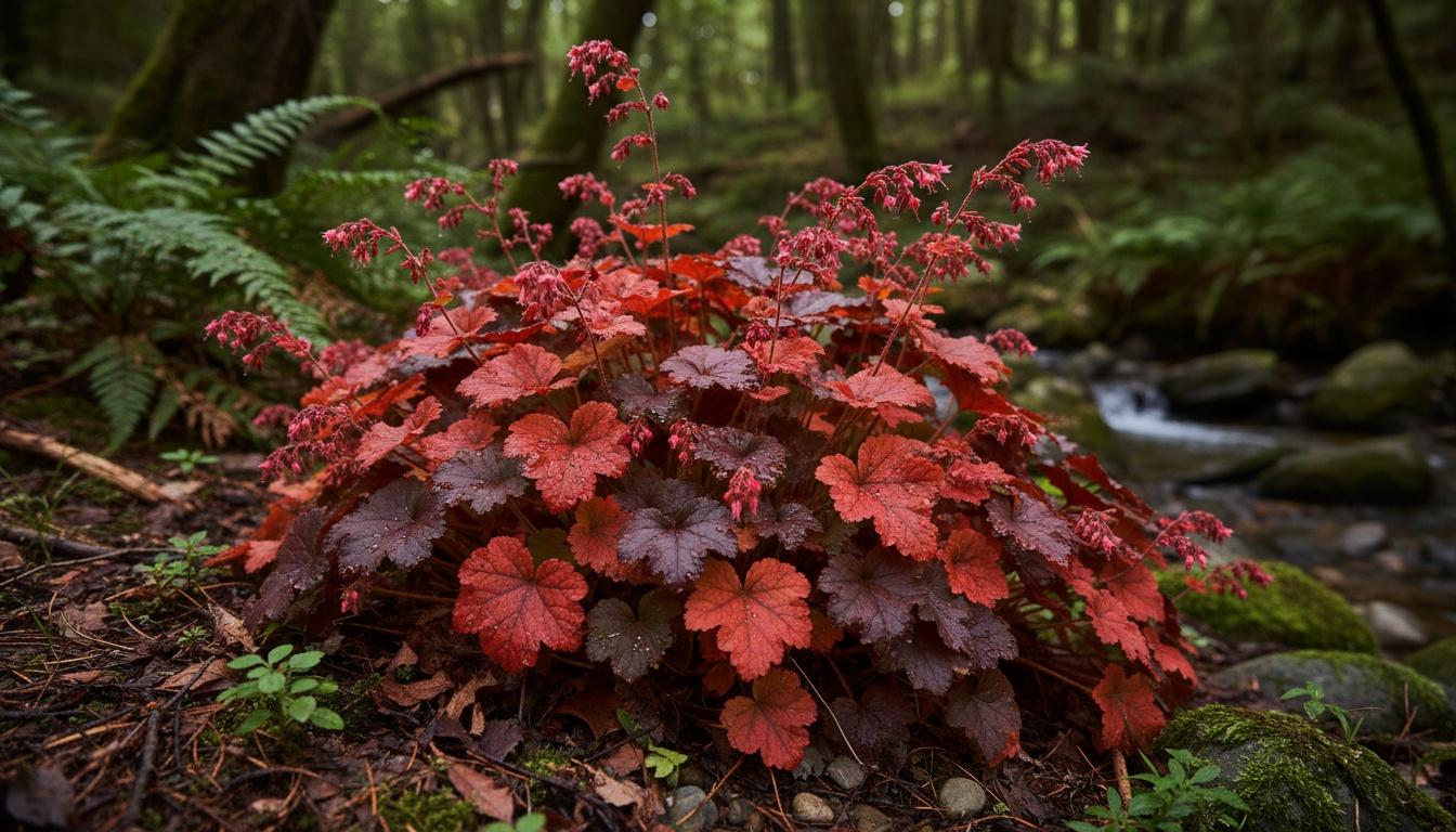 Red Coral Bells 'Fire Chief' (Heuchera 'Fire Chief') - Perennials