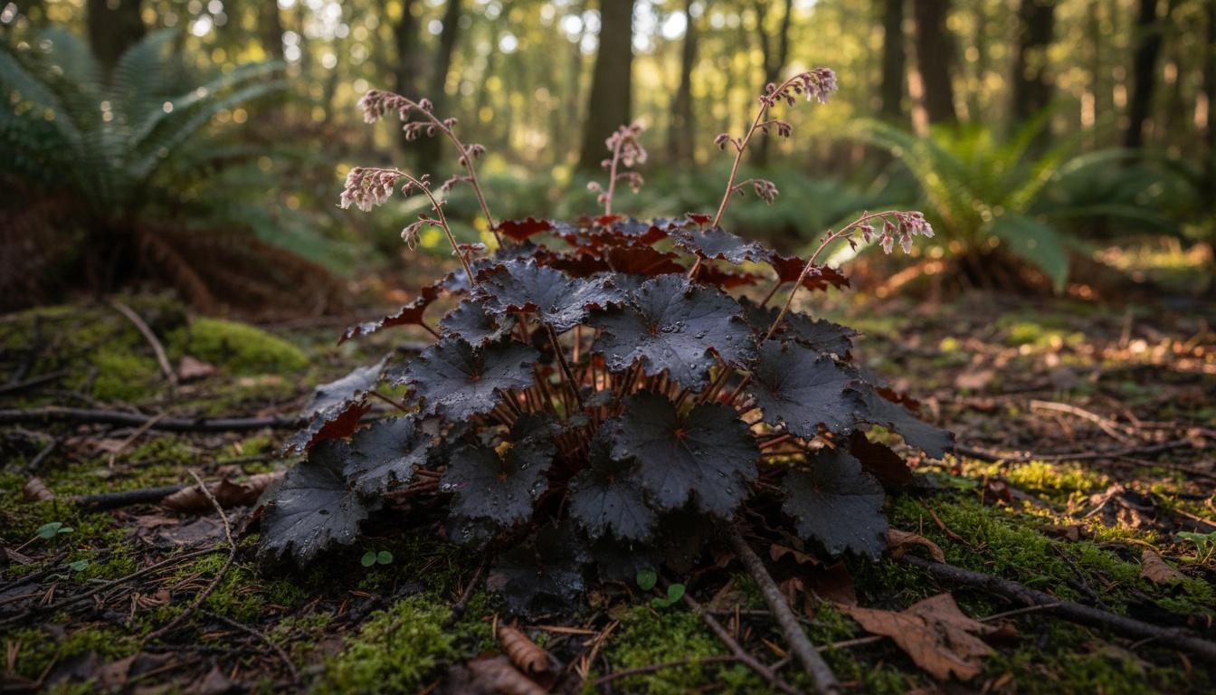 Purple-Black-Red Coral Bells 'Obsidian' (Heuchera Pp14836 'Obsidian') - Perennials