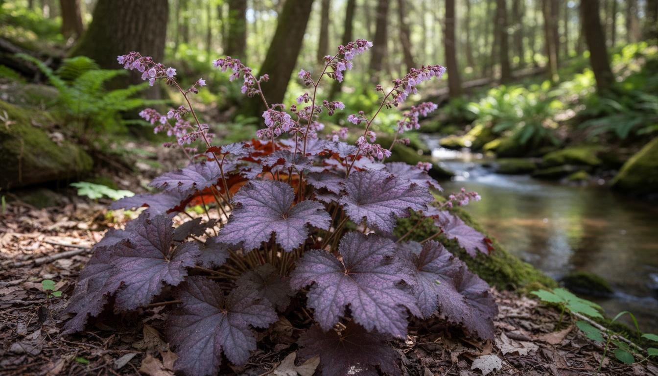 Purple Coral Bells 'Grape Expectations' (Heuchera Pp26894 'Grape Expectations') - Perennials