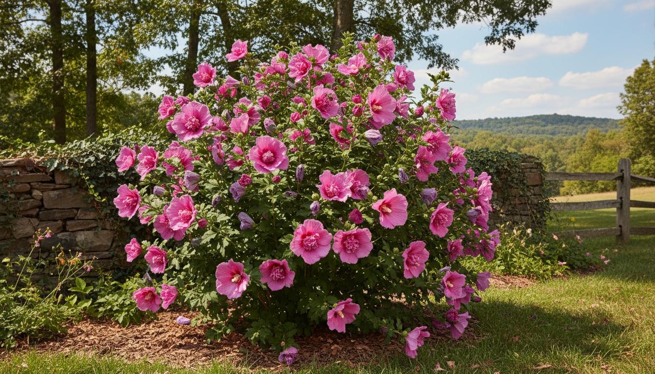 First Editions® Rose Of Sharon 'Mineru' Tahiti™ Tahiti™ (Hibiscus Syriacus 'Mineru') - Flowering Trees