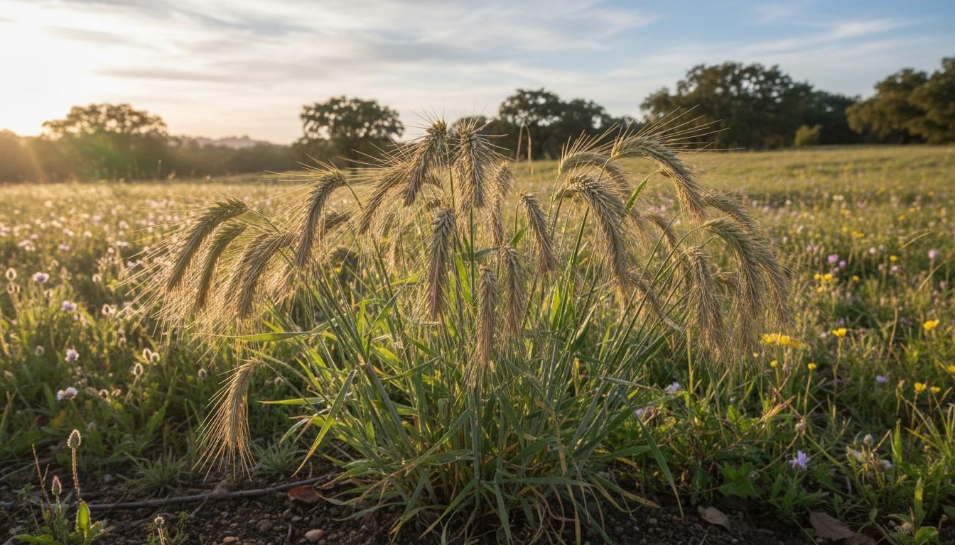 Meadow Barley (Hordeum Brachyantherum) - Grasses