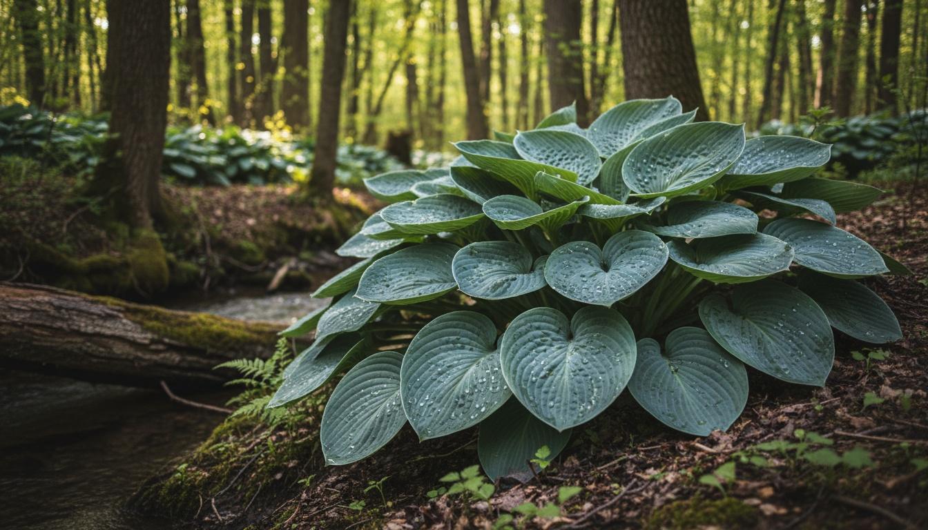 Blue Angel Hosta (Hosta 'Blue Angel') - Perennials