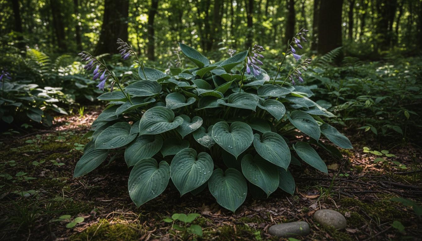Hosta Plantain Lily 'Halcyon' (Hosta Fortunei 'Halcyon') - Perennials