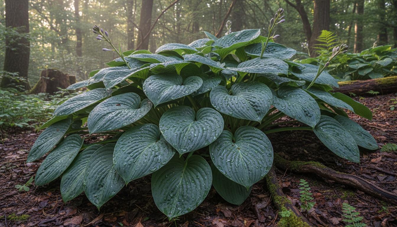 Hosta Plantain Lily 'Elegans' (Hosta Sieboldiana 'Elegans') - Perennials