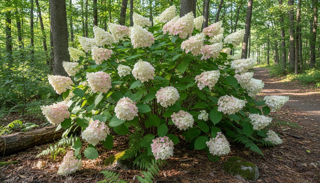 Bobo Panicle Hydrangea (Hydrangea Paniculata 'Ilvobo') - Ground Layers