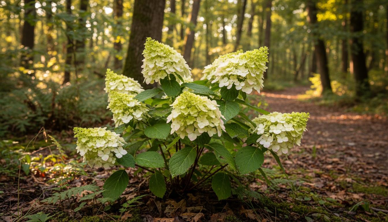 Little Lime Hydrangea (Hydrangea Paniculata 'Jane') - Ground Layers