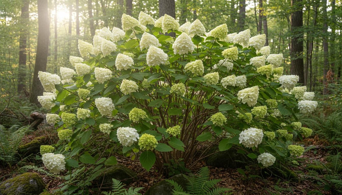 Panicle Hydrangea 'Smnhph' Limelight Prime® Limelight Prime® (Hydrangea Paniculata 'Smnhph') - Ground Layers