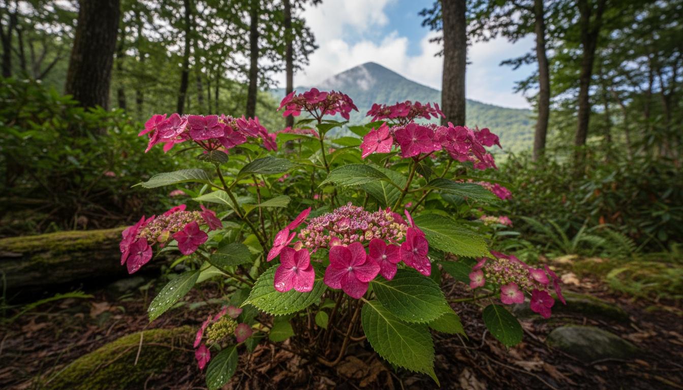 Mountain Hydrangea 'Jpd01' Pp33412 Pink Dynamo™ Pp33412 Pink Dynamo™ (Hydrangea Serrata 'Jpd01') - Perennials