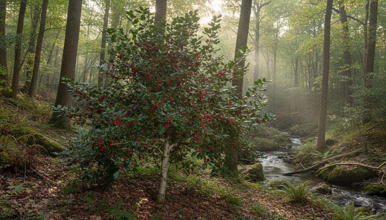Satyr Hill American Holly (Ilex Opaca) - Evergreen Trees