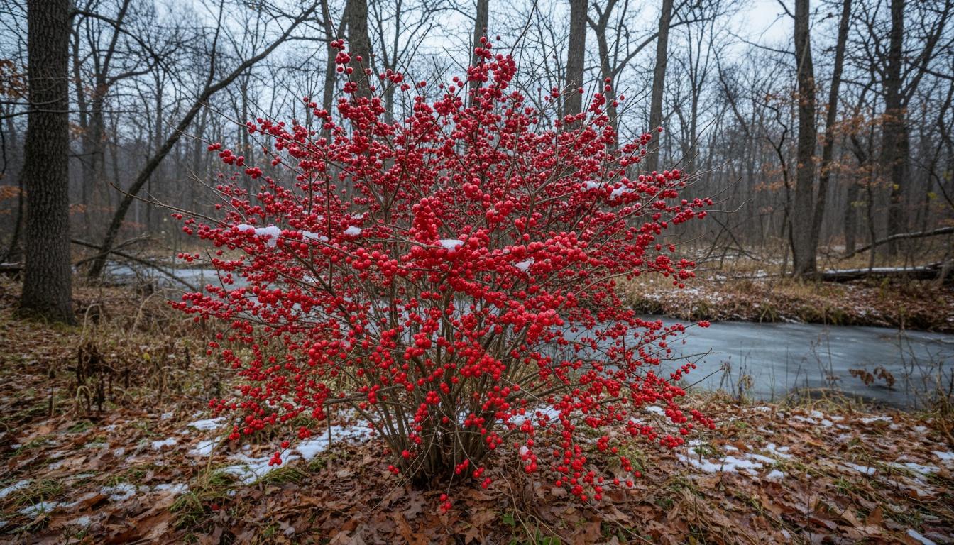 Southern Gentleman Winterberry Holly (Ilex Verticillata 'Southern Gentleman') - Ground Layers