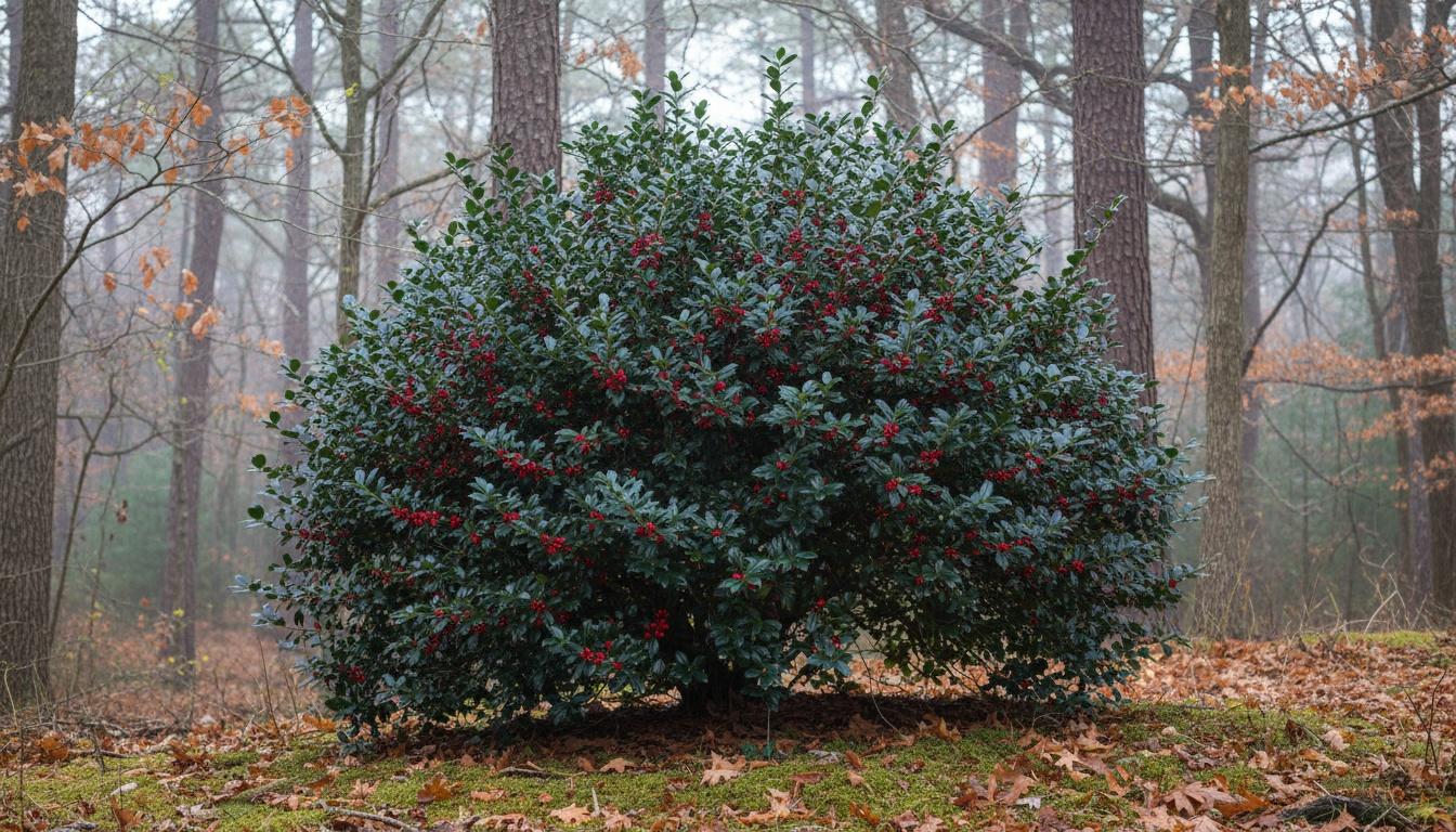 My Lady Holly Bush ® (Ilex X Meserveae) - Ground Layers