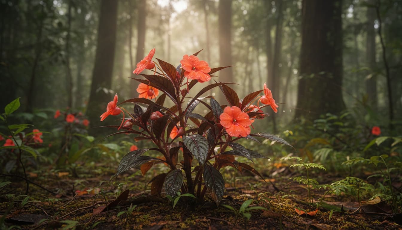 New Guinea Impatiens (Impatiens Hawkeri) - Perennials