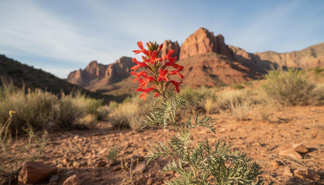 Scarlet Gilia (Ipomopsis Aggregata Ssp. Aggregata) - Perennials