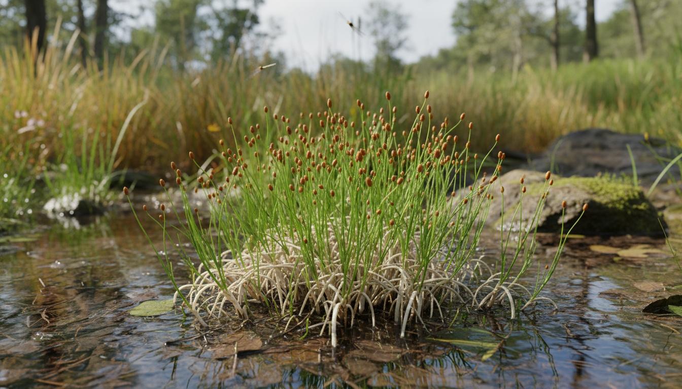 Whiteroot Rush (Juncus Brachycarpus) - Grasses
