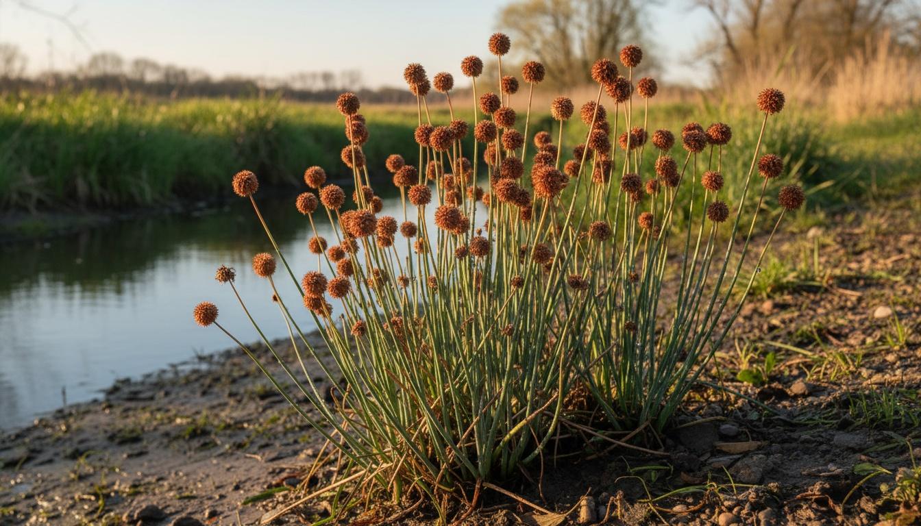 Roundhead Rush (Juncus Validus) - Grasses