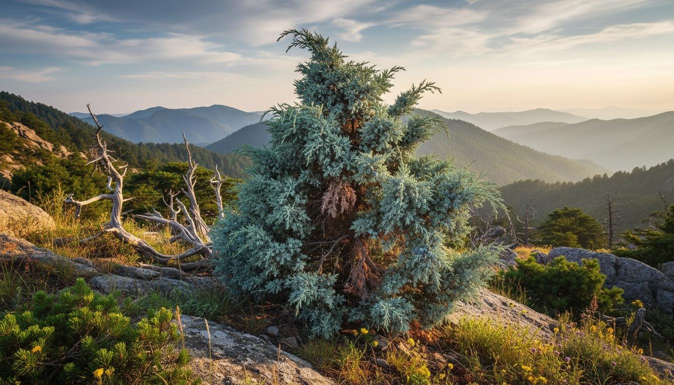 Blue Point Chinese Juniper (Juniperus Chinensis 'Blue Point') - Evergreen Trees