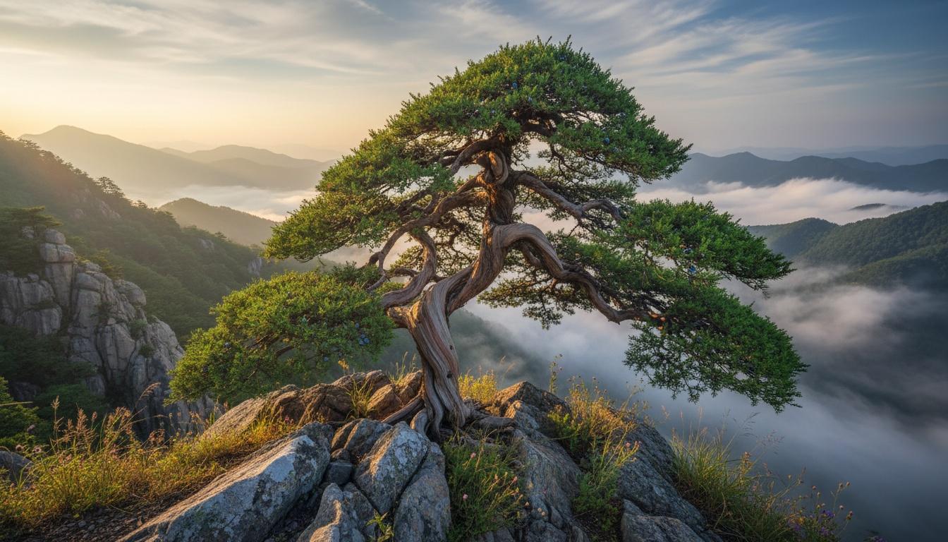 Chinese Juniper 'Torulosa' (Juniperus Chinensis 'Torulosa') - Evergreen Trees