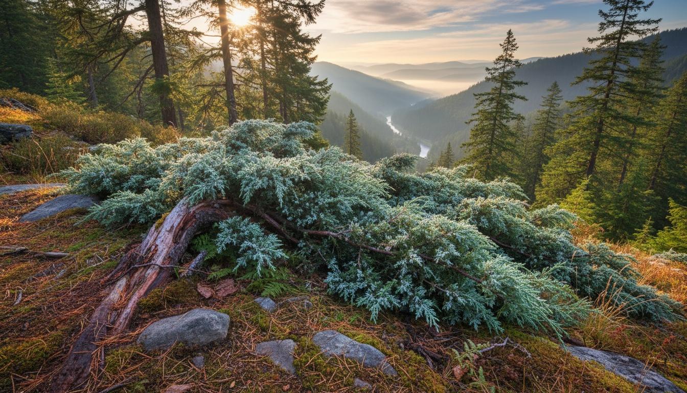 Chinese Juniper 'Daub' (Juniperus Chinensis S Frosted' 'Daub') - Evergreen Trees