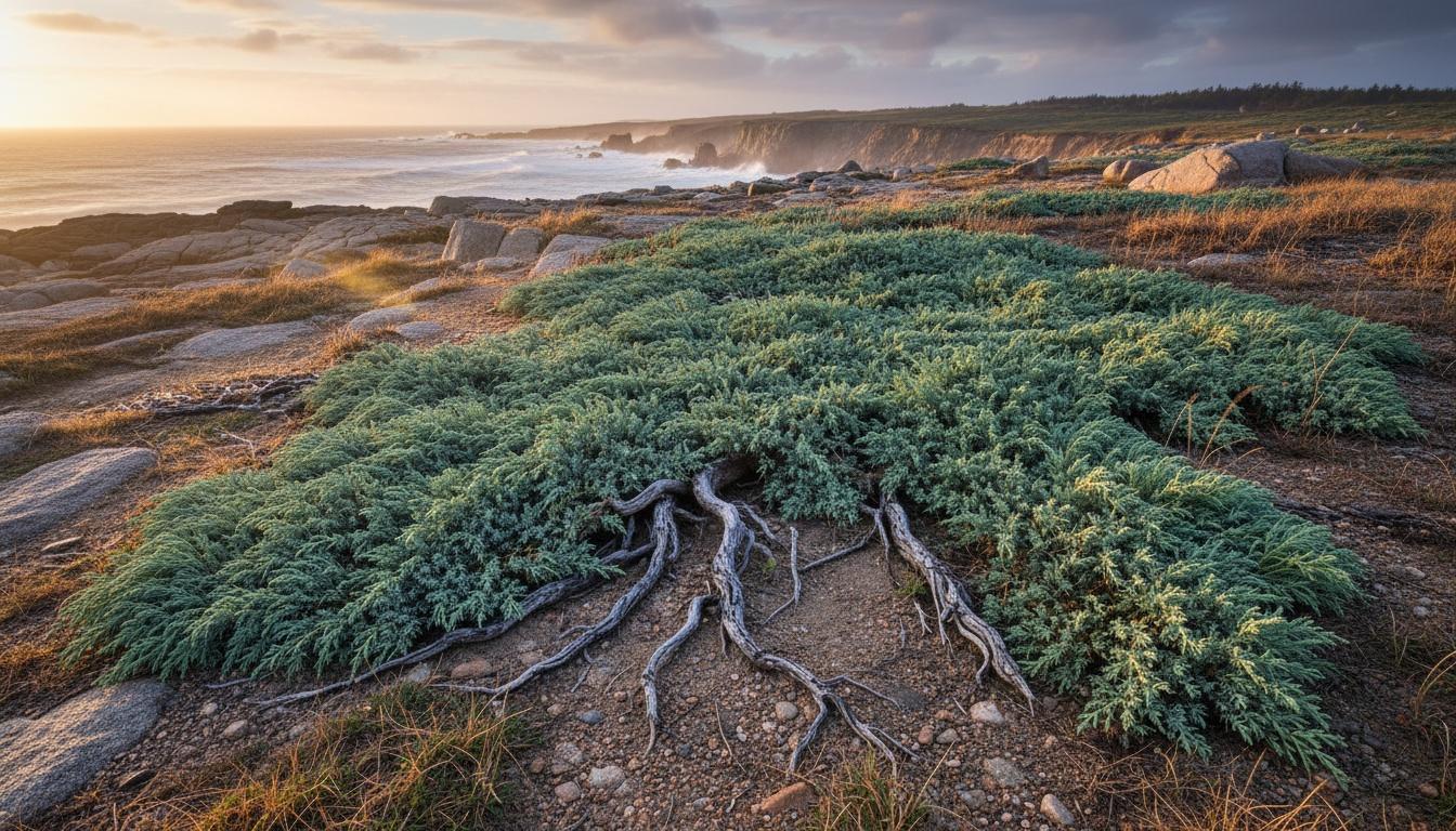 Creeping Juniper 'Bar Harbor' (Juniperus Horizontalis 'Bar Harbor') - Ground Layers