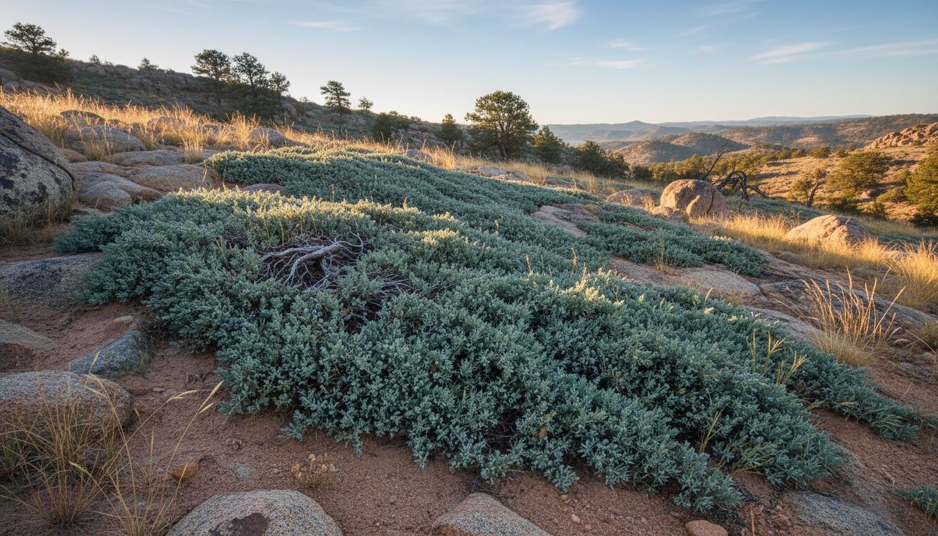 Creeping Juniper 'Blue Chip' (Juniperus Horizontalis 'Blue Chip') - Ground Layers