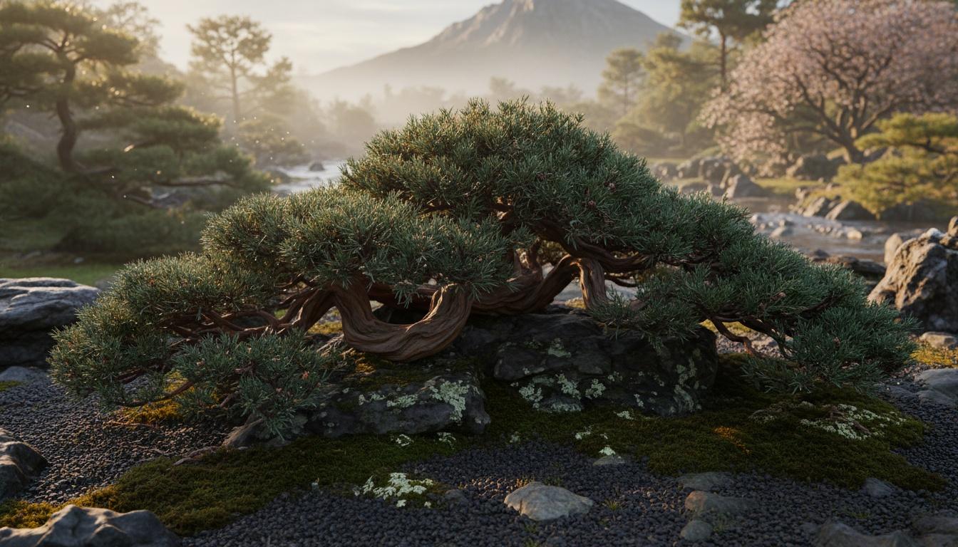 Dwarf Japanese Garden Juniper (Juniperus Procumbens) - Ground Layers