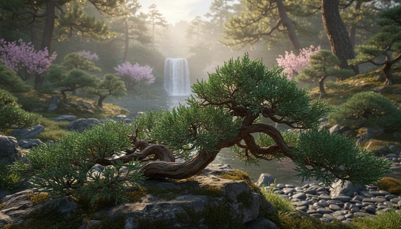 Dwarf Japanese Garden Juniper (Juniperus Procumbens 'Nana') - Ground Layers