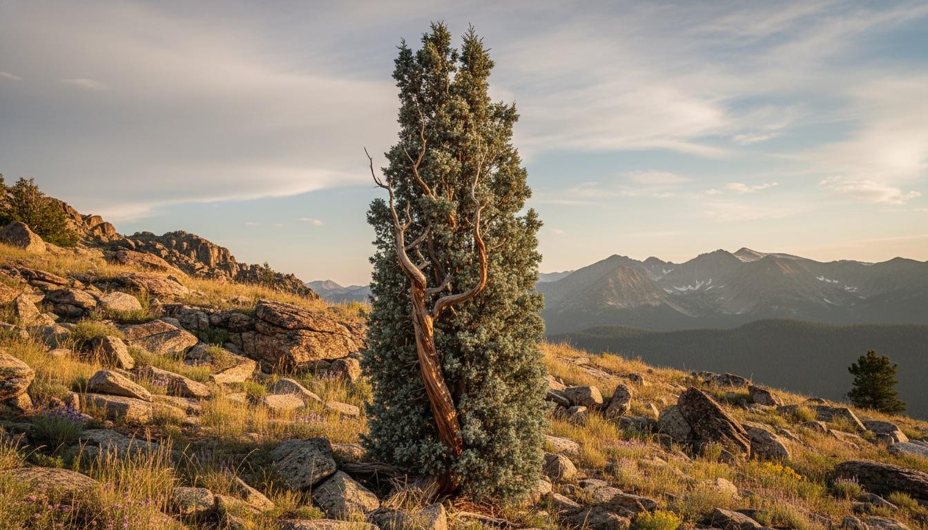 Rocky Mountain Upright Juniper 'Grey Gleam' (Juniperus Scopulorum 'Grey Gleam') - Evergreen Trees