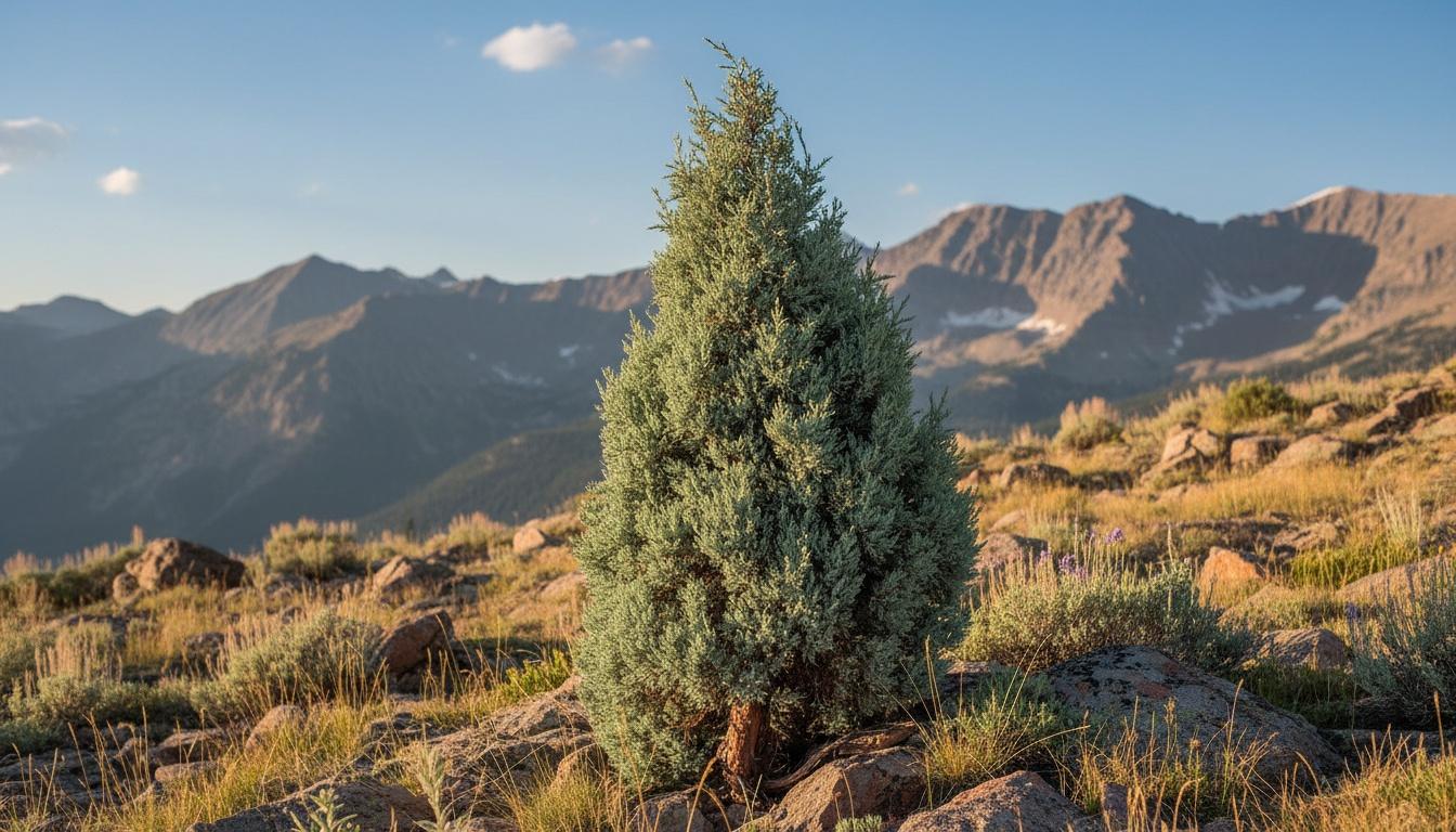 Moonglow Rocky Mountain Juniper (Juniperus Scopulorum 'Moonglow') - Evergreen Trees