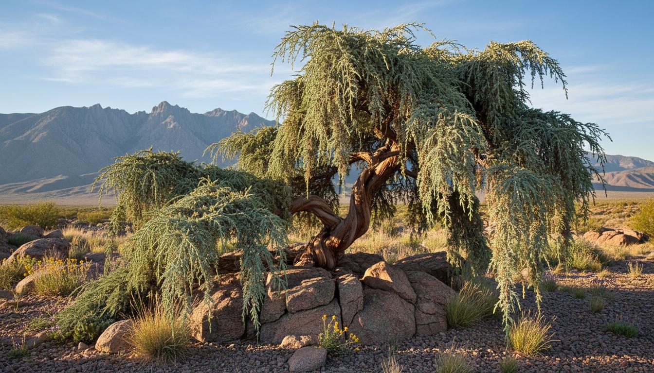 Rocky Mountain Weeping Juniper 'Tolleson' (Juniperus Scopulorum S Weeping' 'Tolleson') - Evergreen Trees