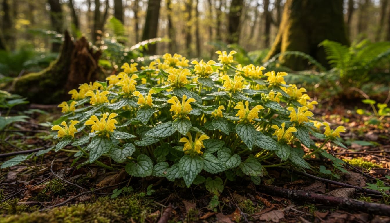 Yellow Archangel (Lamium Galeobdolon) - Ground Layers