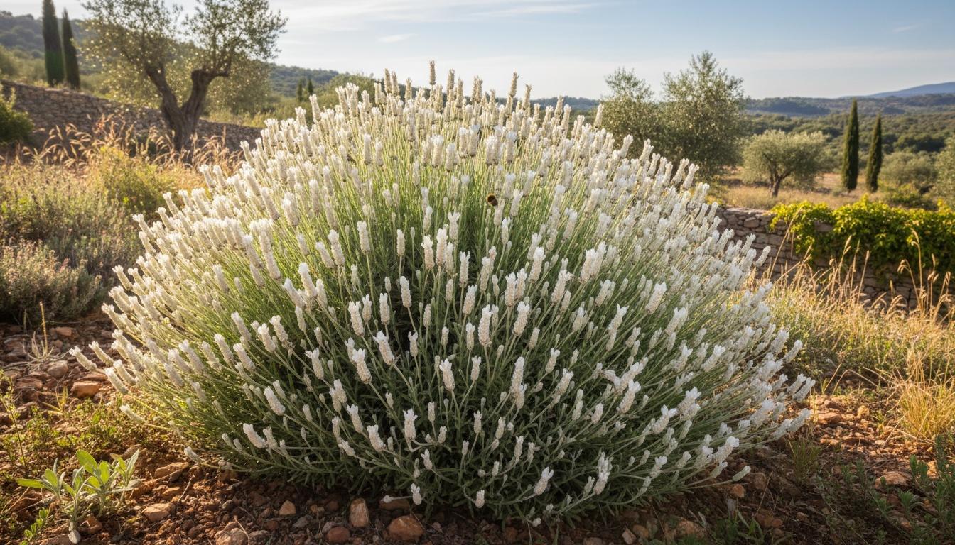 White English Lavender 'Big Time White' (Lavandula Angustifolia 'Big Time White') - Perennials