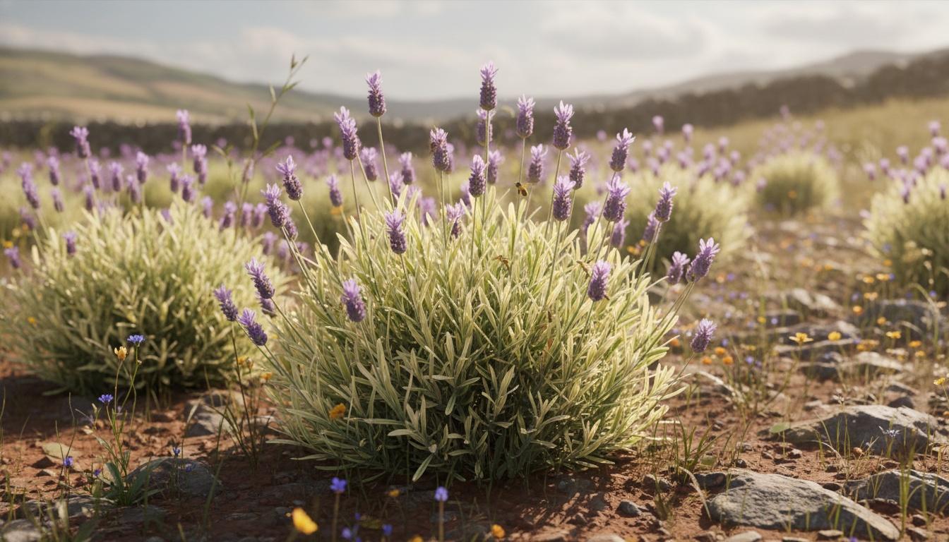 English Lavender 'Platinum Blonde' (Lavandula Angustifolia 'Platinum Blonde') - Perennials