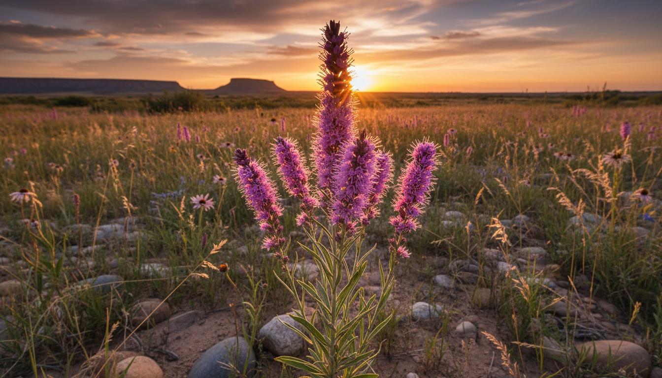 Dotted Blazing Star (Liatris Punctata) - Perennials