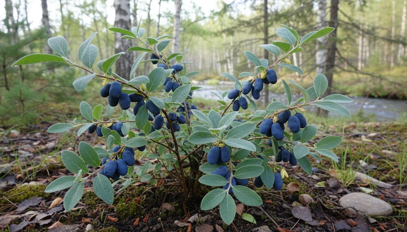 Honeyberry 'Blue Velvet' (Lonicera Caerulea 'Blue Velvet') - Fruit Trees