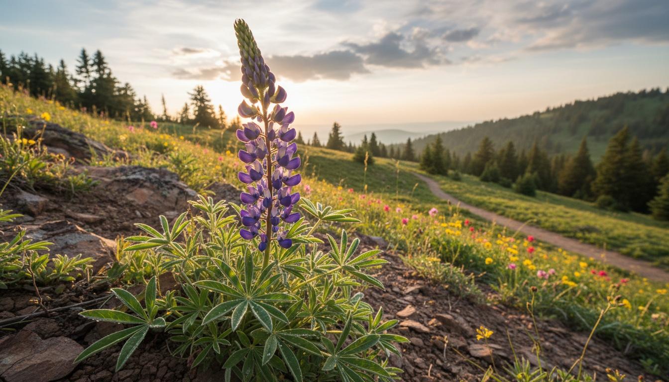 Tailcup Lupine (Lupinus Caudatus) - Perennials
