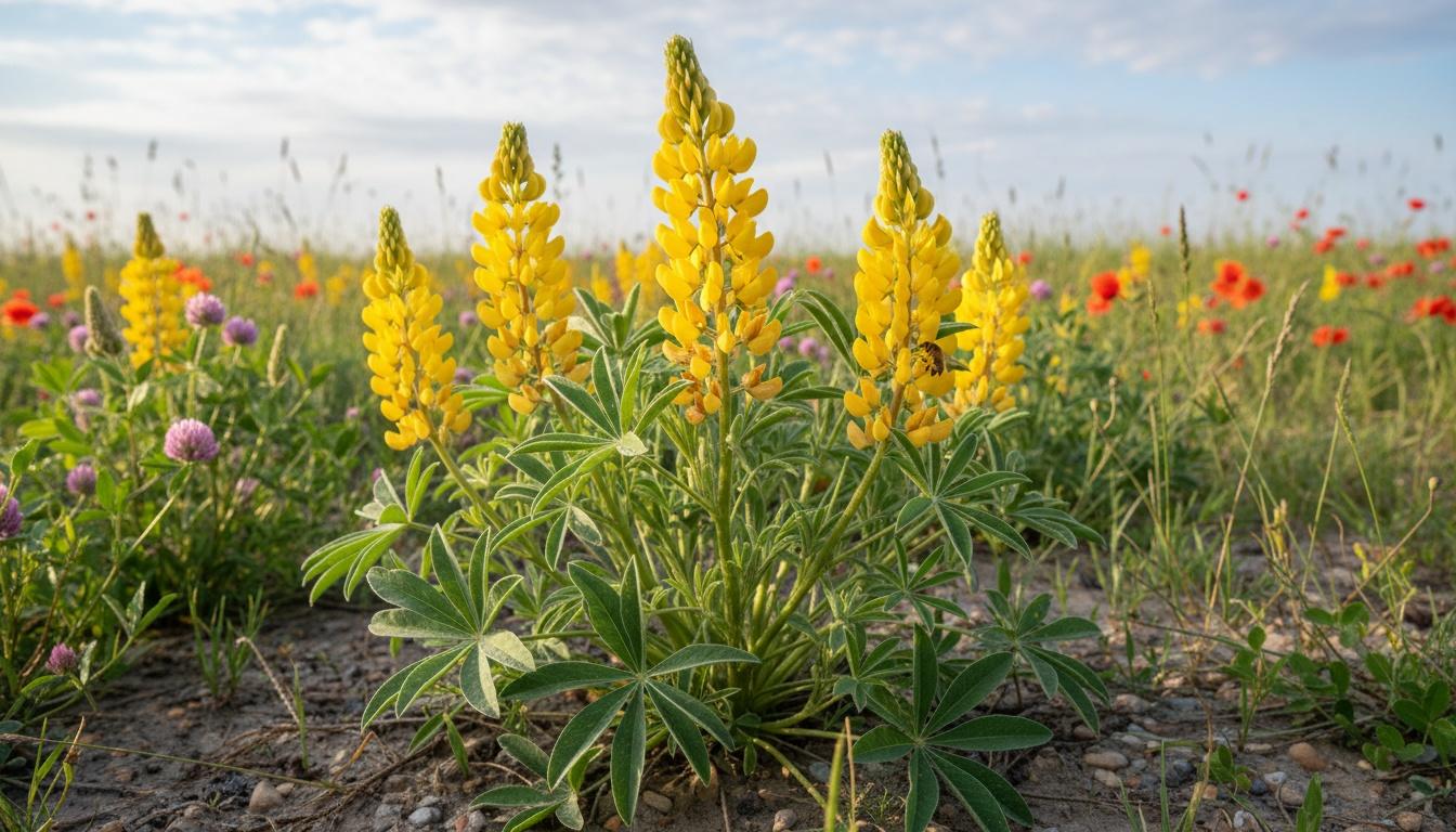 European Yellow Lupine (Lupinus Luteus) - Perennials