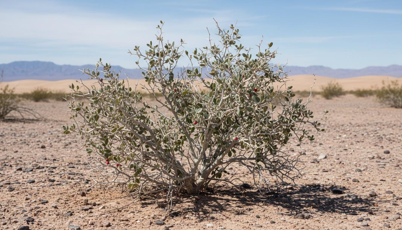 Pale Desert-Thorn (Lycium Pallidum) - Ground Layers