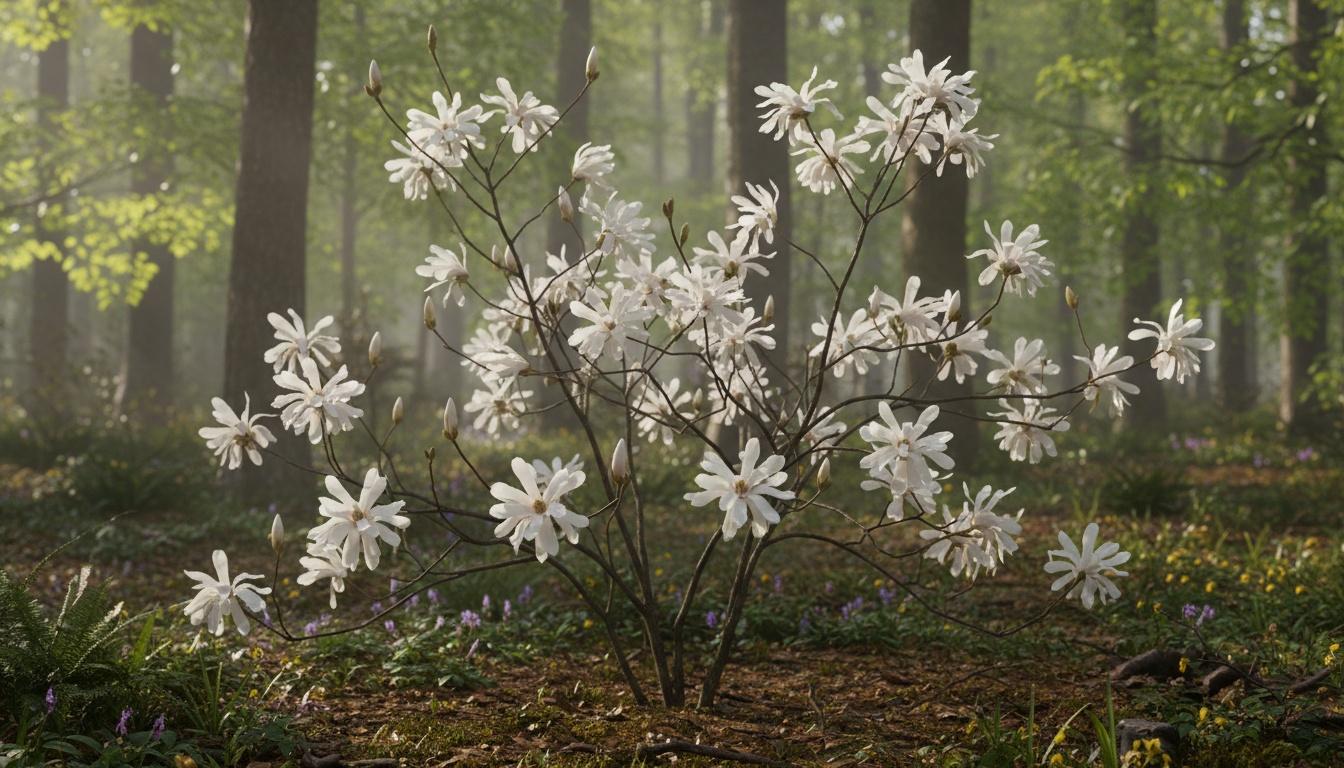 White Magnolia 'Royal Star' (Magnolia Stellata 'Royal Star') - Flowering Trees
