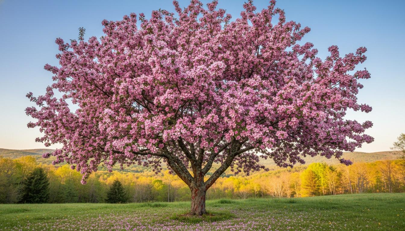 Pink Flowering Crabapple 'Branzam' Brandywine® Brandywine® (Malus 'Branzam') - Flowering Trees